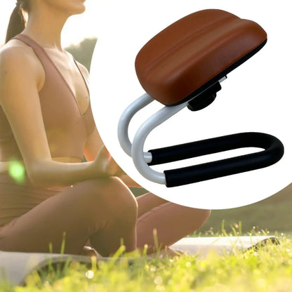 Kneeling Meditation Stool Adjustable Height Prayer Stool Kneeling Bench Portable Seat for Home Kneeler Meditations Yoga Prayer