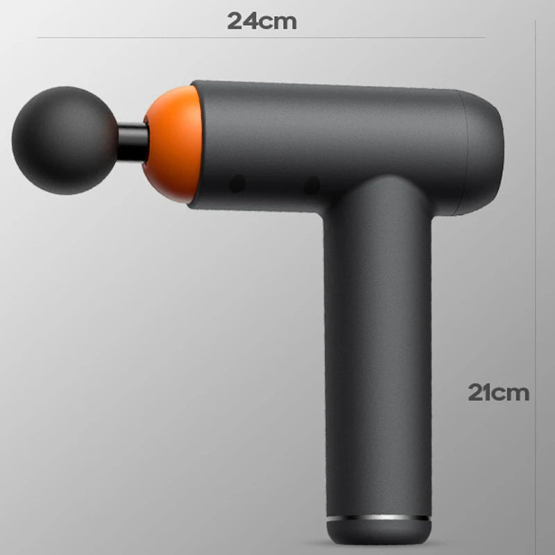 Mini 99 Levels Fascia Gun Handheld Portable Massage Gun Vibration Digital Display Muscle Massager Deep Tissue Massager for Body