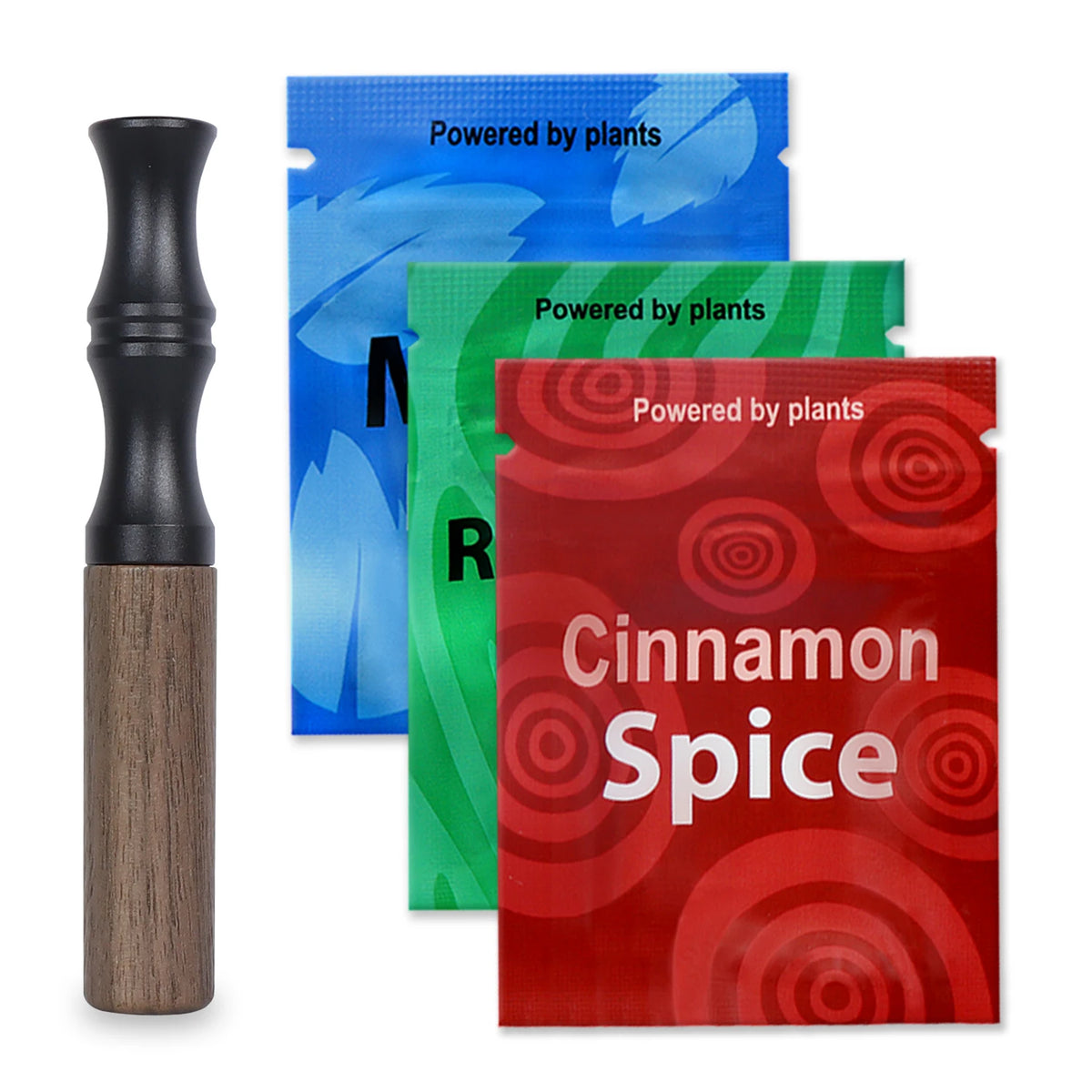 Quit Smoking Flavored Air Inhaler Journey Pack Walunt Wood Stop Smoking Device Nicotine-Free Aromatherapy Smokeless Stick
