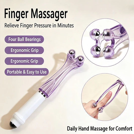 1/2PCS Hand Acupuncture Points Massagei Finger Joint Acupoint Massager Relaxation Blood Circulation MassageTool beauty health