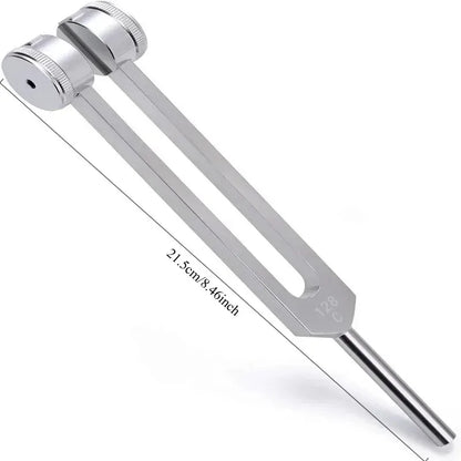 128/256/512Hz Tuning Fork Set Weighted Bio-Acoustic Tuning System Testing Medical Tuning Fork Sets for Sound Healing Therapy