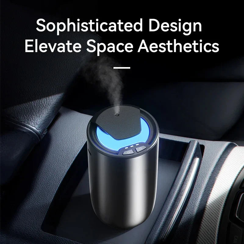 Portable  Car Aroma Diffuser USB Charging Essential Oil Diffuser Suitable for Home Office  Intelligent  Smell Distributor