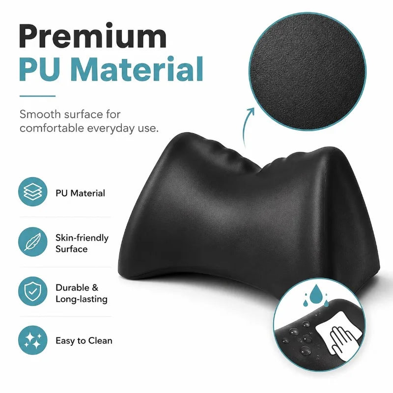 PU Acupressure Trigger Points Neck Traction Pillow Portable Cervical Spine Massage Ergonomic Stretching Device Relaxation