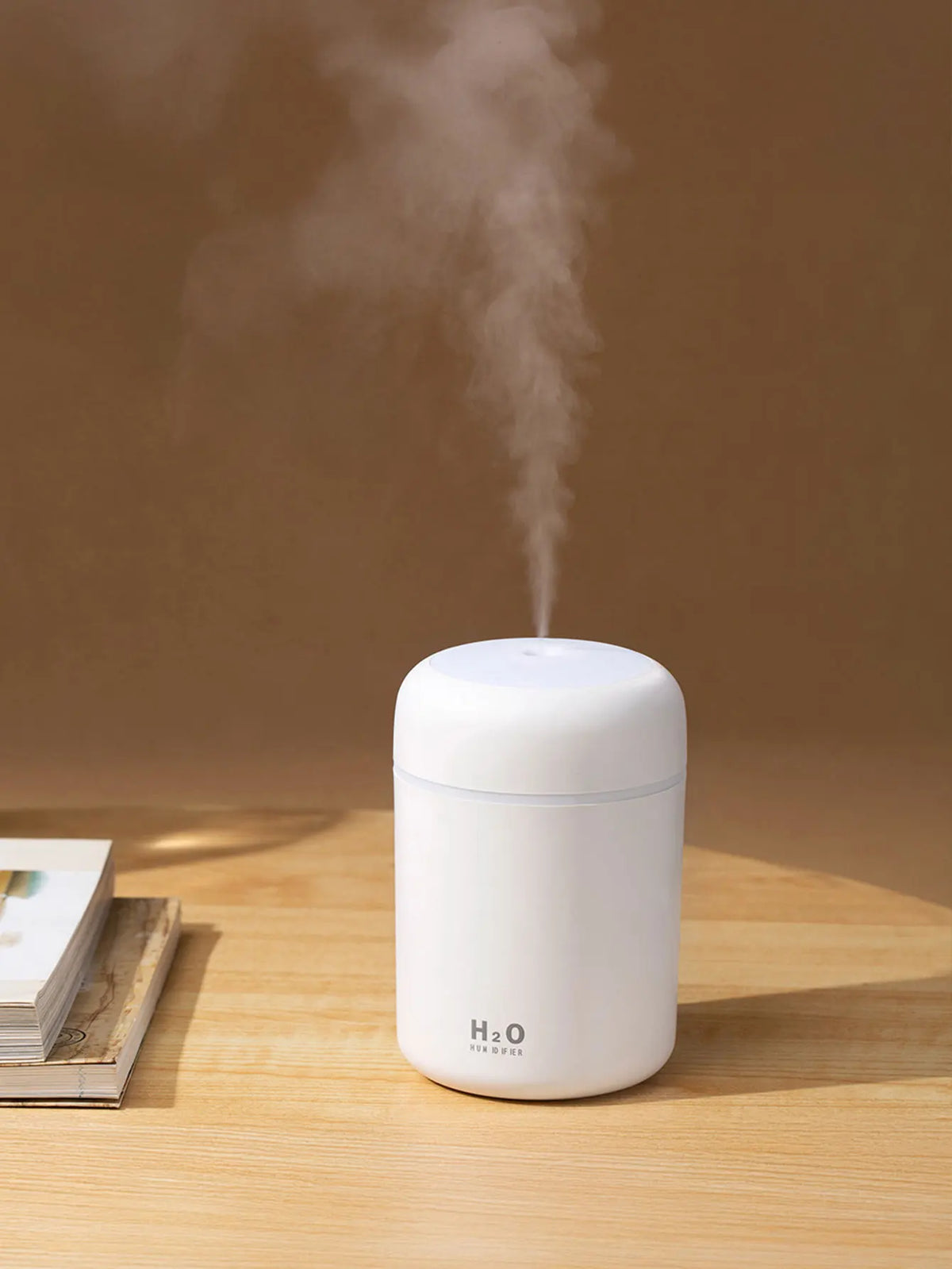 300ml Aromatherapy Diffuser Humidifier Air Purifier Car Home Use Seven-color Light Aromatherapy Essential Oil