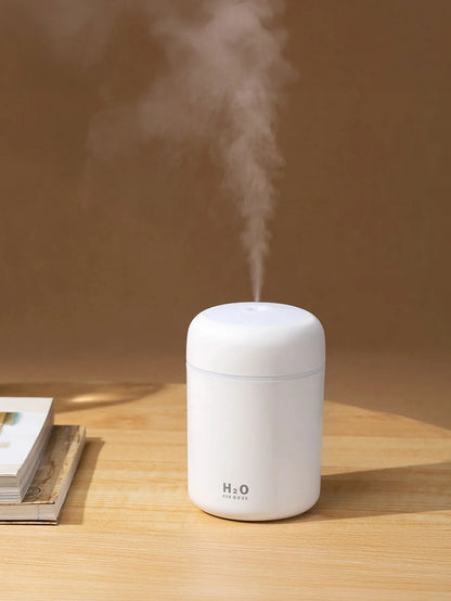 300ml Aromatherapy Diffuser Humidifier Air Purifier Car Home Use Seven-color Light Aromatherapy Essential Oil