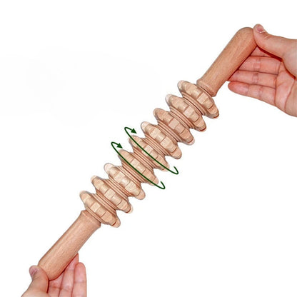 1Pcs Wooden Massage Tool Sets Pain Relief Massager Roller Anti CorporalAnti Cellulite Body Slimmling Gua Sha Back Massager