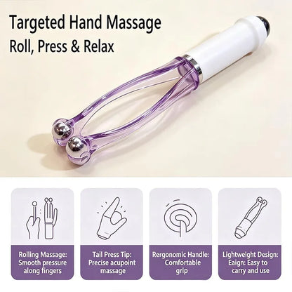 1/2PCS Hand Acupuncture Points Massagei Finger Joint Acupoint Massager Relaxation Blood Circulation MassageTool beauty health