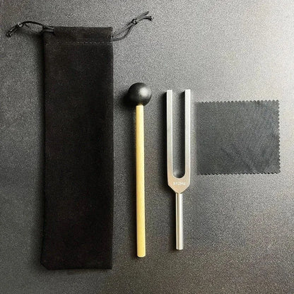 128/256/512Hz Tuning Fork Set Weighted Bio-Acoustic Tuning System Testing Medical Tuning Fork Sets for Sound Healing Therapy