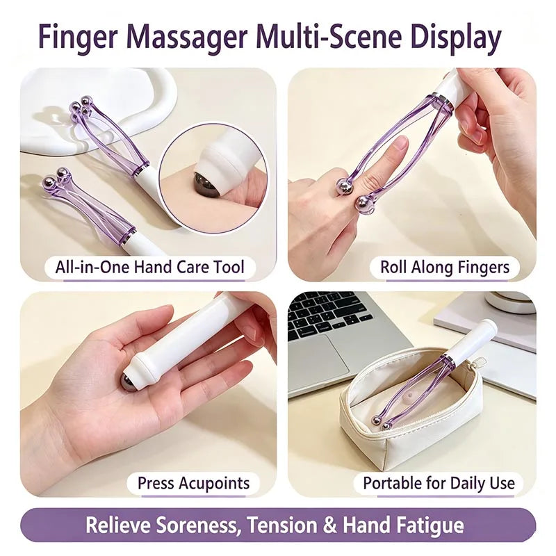 1/2PCS Hand Acupuncture Points Massagei Finger Joint Acupoint Massager Relaxation Blood Circulation MassageTool beauty health