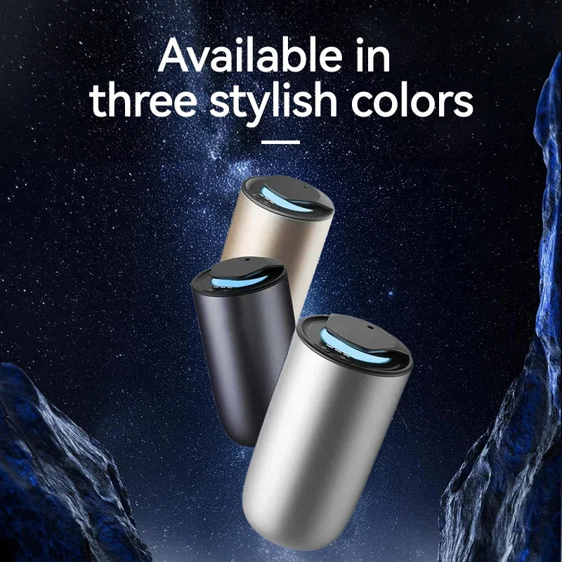 Portable  Car Aroma Diffuser USB Charging Essential Oil Diffuser Suitable for Home Office  Intelligent  Smell Distributor
