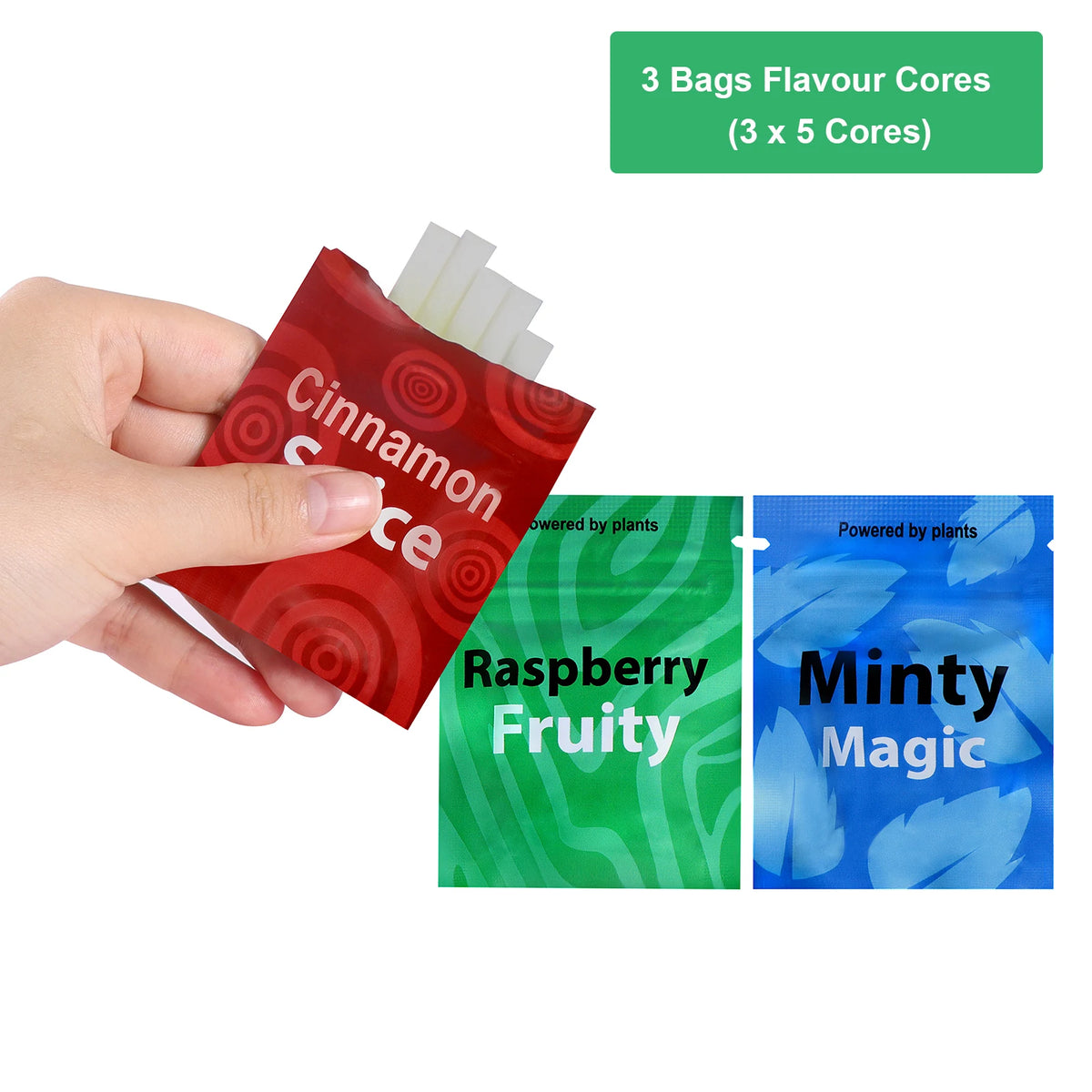 Quit Smoking Flavored Air Inhaler Journey Pack Walunt Wood Stop Smoking Device Nicotine-Free Aromatherapy Smokeless Stick
