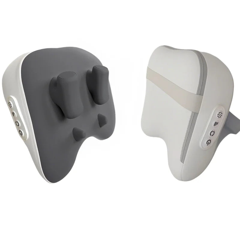 JAIYORL Trapezius Electric Massage Pillow Wireless Car And Home Massager Heating Waist Neck Leg Cervical Shiatsu Kneading