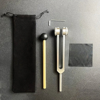 128/256/512Hz Tuning Fork Set Weighted Bio-Acoustic Tuning System Testing Medical Tuning Fork Sets for Sound Healing Therapy