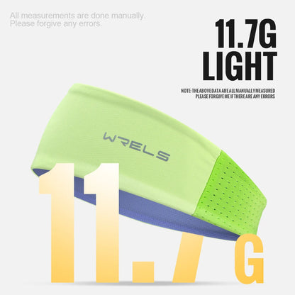 WRELS Headband Sweatband Cooling Non Slip Breathable Quick Dry Men Women Running Yoga Fitness Tennis Athletic Workout Hair Band