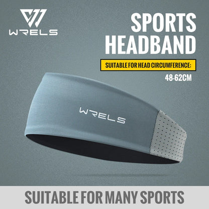 WRELS Headband Sweatband Cooling Non Slip Breathable Quick Dry Men Women Running Yoga Fitness Tennis Athletic Workout Hair Band