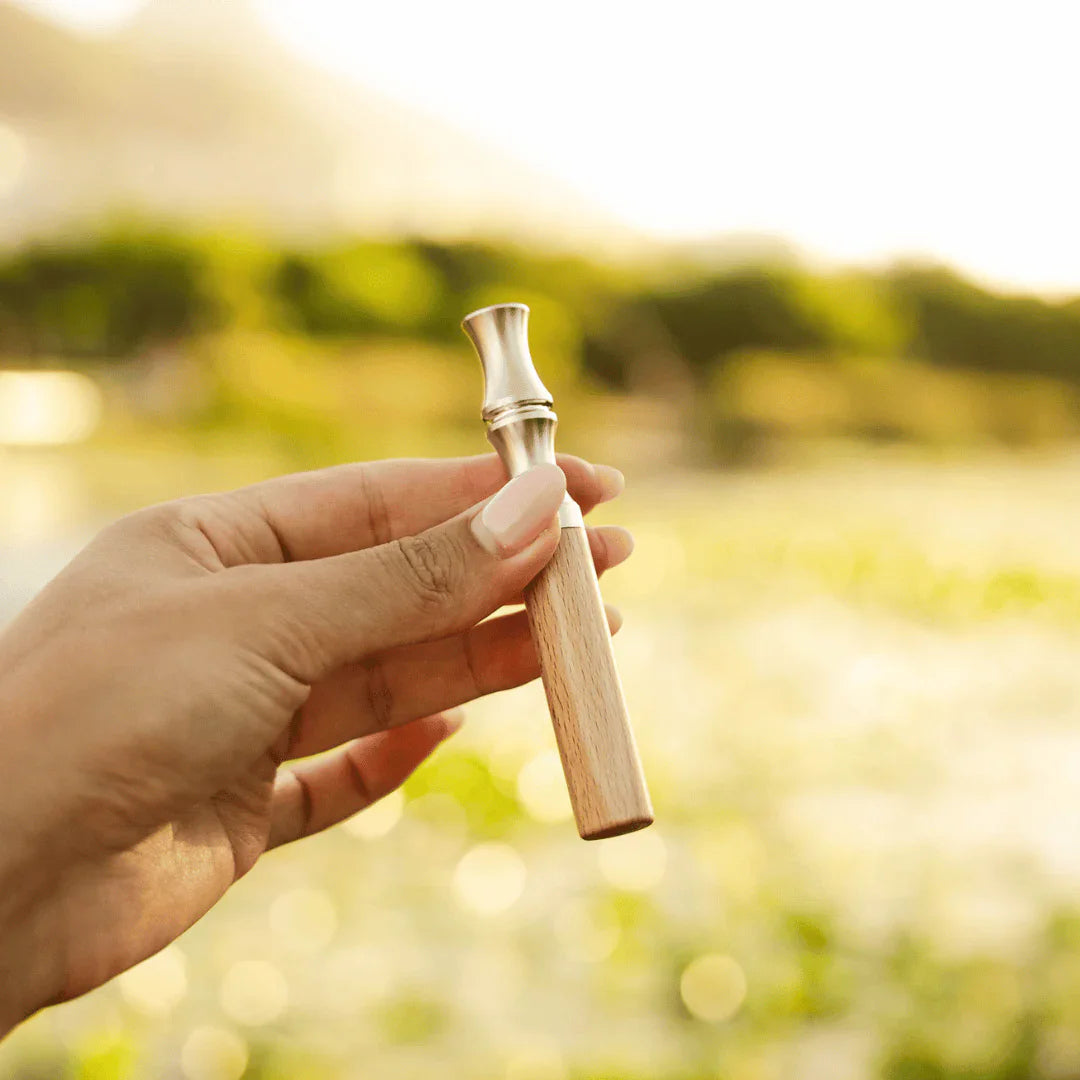 Quit Smoking Flavored Air Inhaler Journey Pack Walunt Wood Stop Smoking Device Nicotine-Free Aromatherapy Smokeless Stick