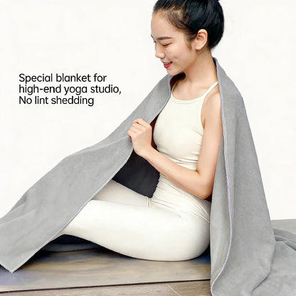 Yoga Blanket Set of One,Thick Handwoven Yoga Blankets for Restorative Yoga, Meditation & Pranayama,Yoga Blanket for Support