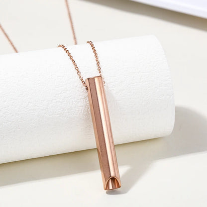 Stress Anxiety Necklace Mindfulness Breathing Tool Natural Calming Relief Chain Breathlace Necklace Quit Smoking Anxiety Relief